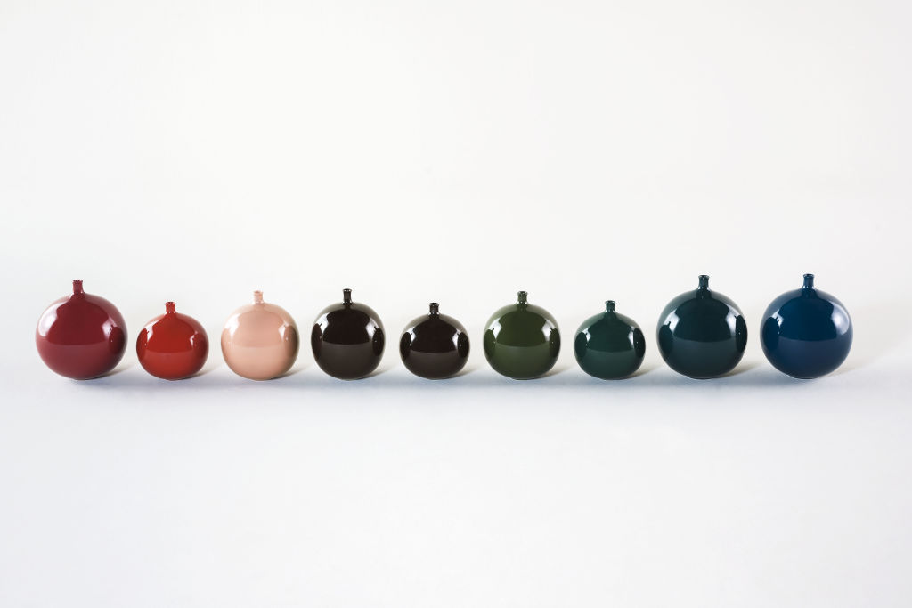 Bubble ceramic vases by Tacchini. Photo: Supplied