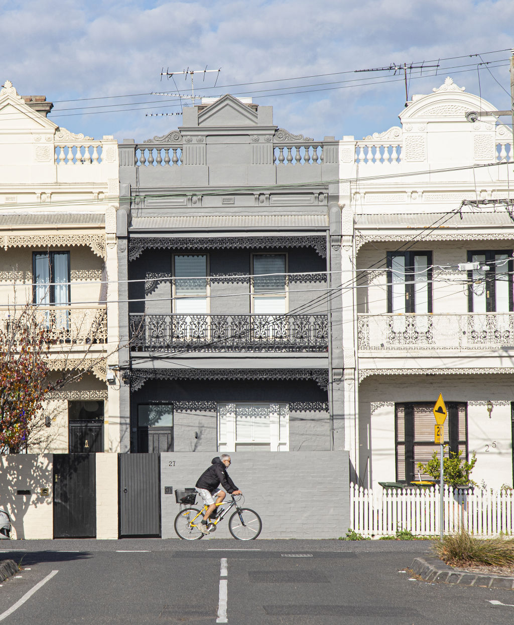 Asking prices on Melbourne properties were revised down by an average of 4.07 per cent, with more than 12 per cent of properties seeing price changes. Photo: Leigh Henningham