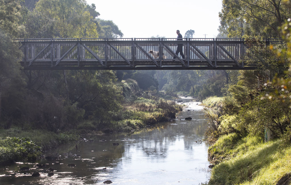 Merri Creek, which is a haven for local wildlife, runs through the suburb. Photo: Leigh Henningham