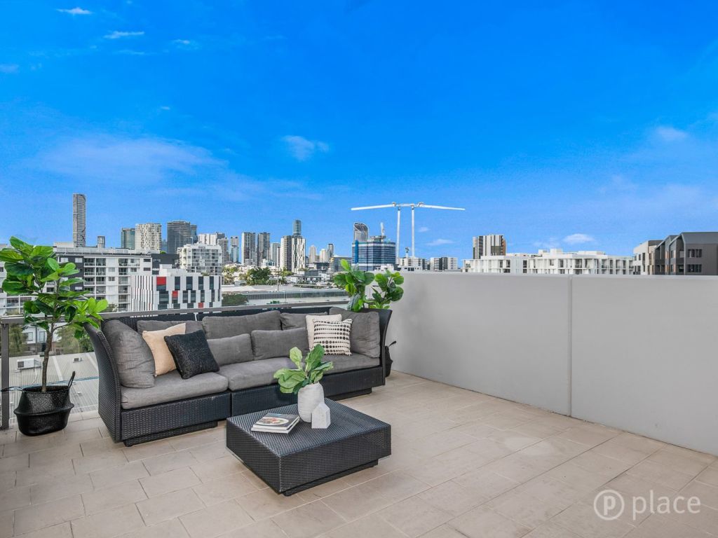 The three-bedroom unit at 266/8 Musgrave Street, in the inner Brisbane suburb of West End, sold for $858,000.