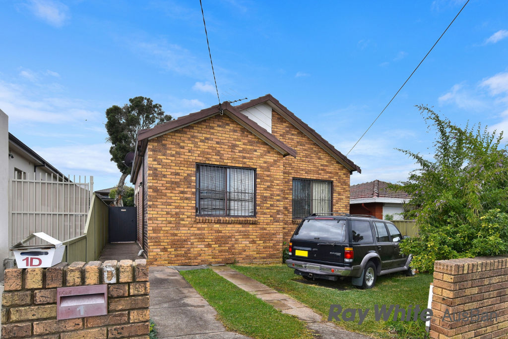At 1 Eulda Street, Belmore, optimistic investors pushed a five-bedroom rental house with a granny flat to $980,000 – $90,000 above reserve.