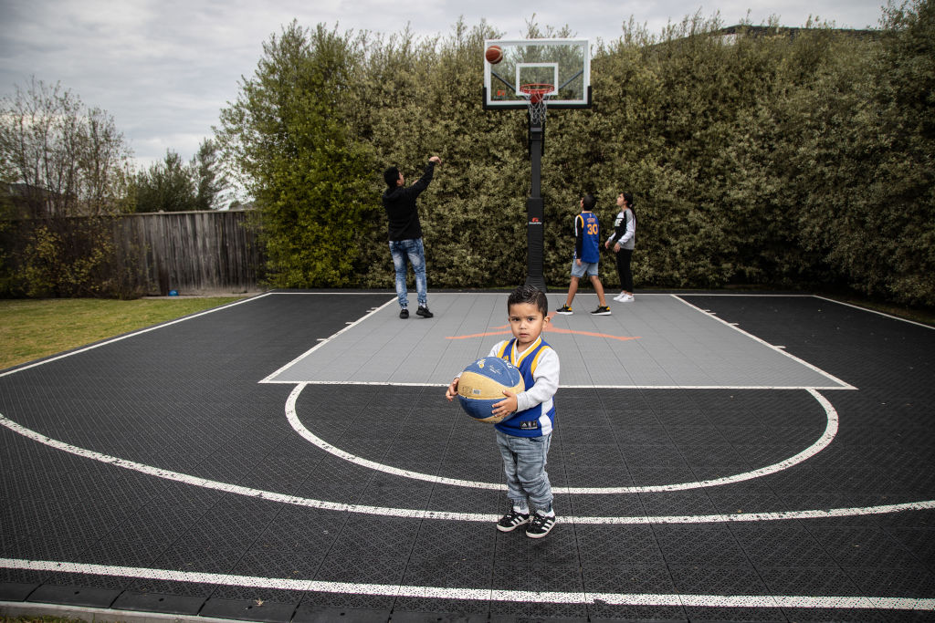 Transform Your Backyard into a Mini Basketball Court: Get Your Kids