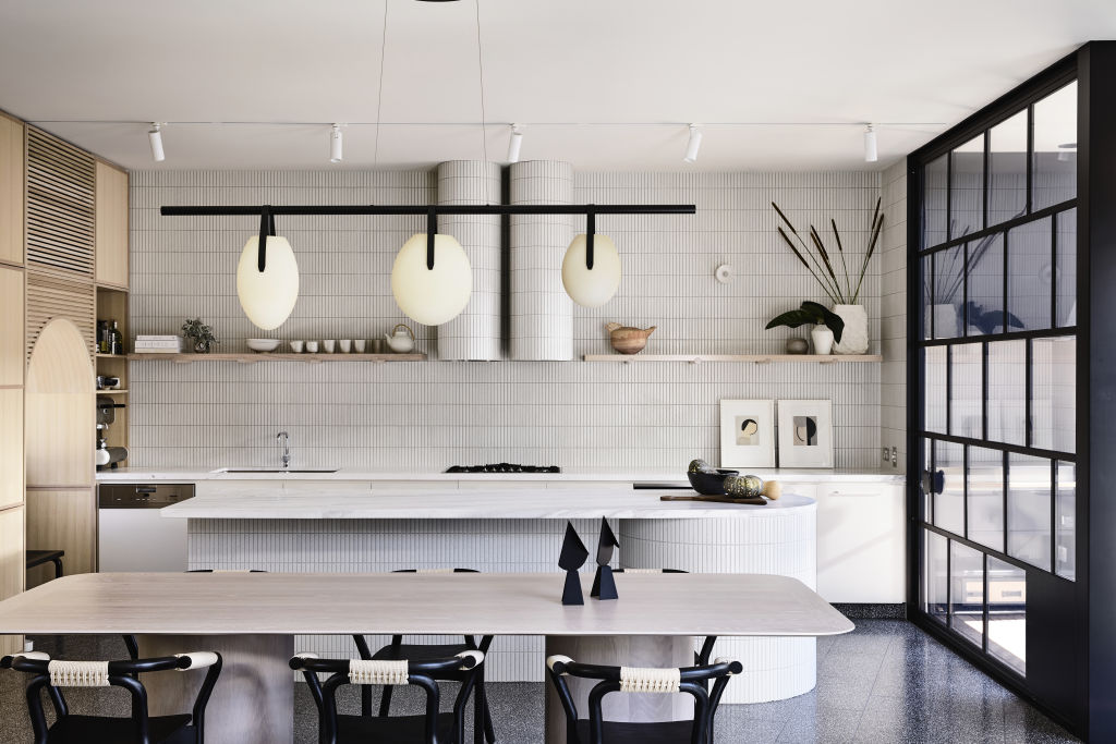 Striking a perfect balance, formality and whimsy permeate the entire project. Photo: Derek Swalwell