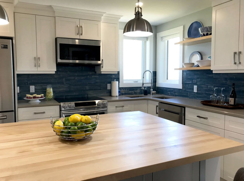 The kitchen of the home. Photo: JD Composites