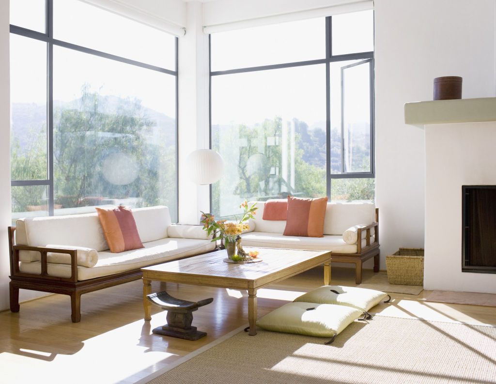 If a living area is positioned to get plenty of natural light, the sun should provide natural heating. Photo: iStock