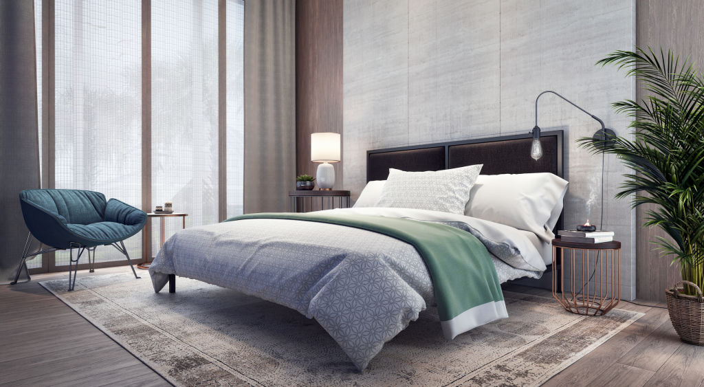 Switch your bed sheets and linen to bamboo or cotton. Photo: iStock