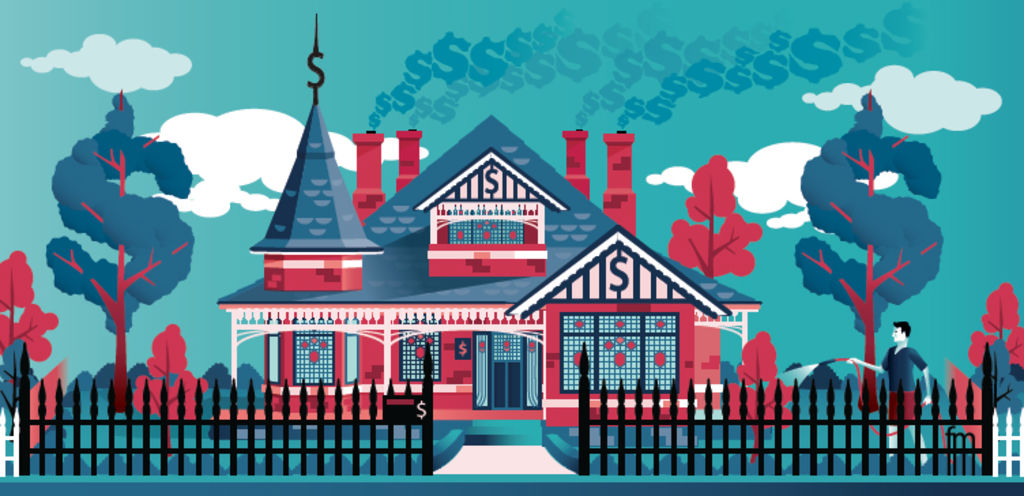 Heritage homes can prompt buyers to make emotional decisions with their purse strings. Illustration: Frank Maiorana
