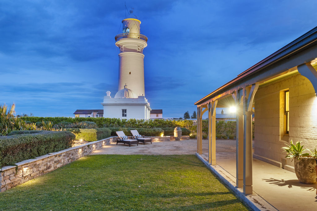 The Macquarie Lighthouse keeper's cottage at Vaucluse has been pulled from the market but is now for rent. Photo: Supplied