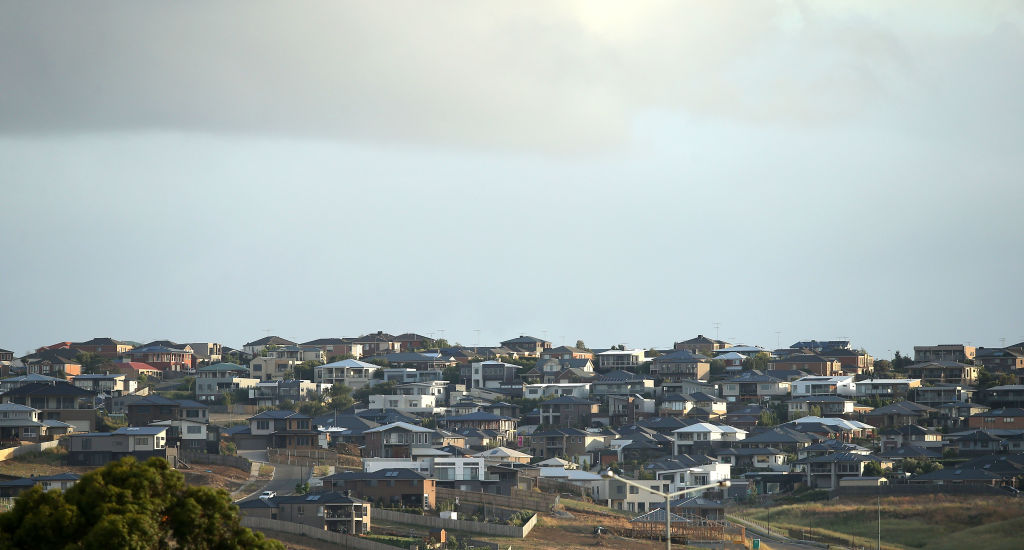 Housing construction has boomed in parts of Geelong. Photo: Pat Scala