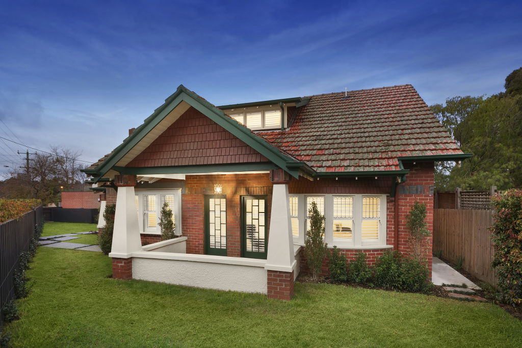 The facade of this wonderful home seamlessly hides the modern renovation at the rear of the property. Photo: Nelson Alexander