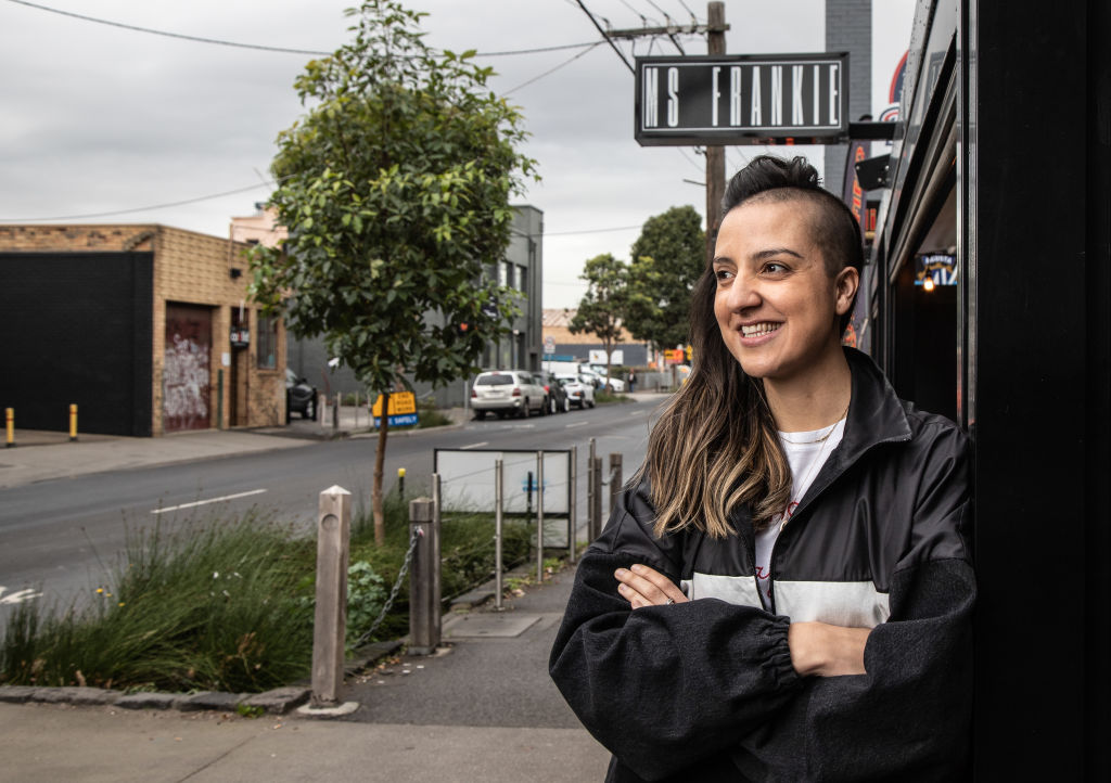 Wani Sak, the owner of 1983 Espresso and Panini Bar and Ms Frankie restaurant. Photo: Leigh Henningham