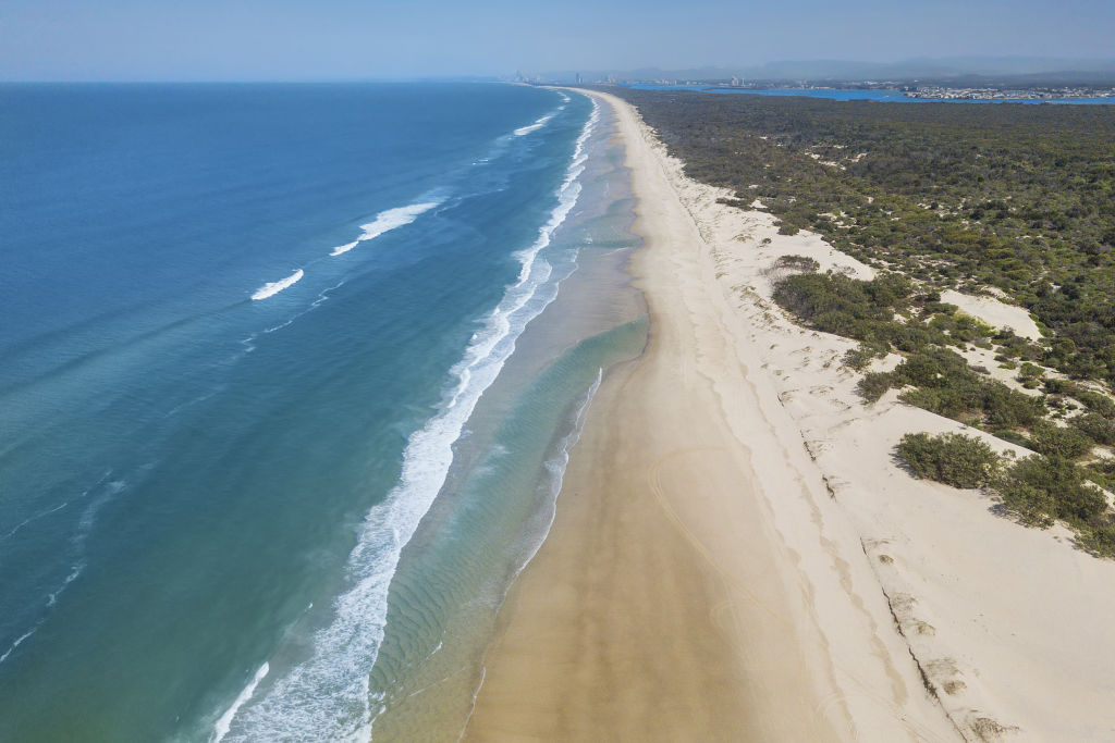 Wait - this is the most affordable place to sea change in Australia? Where do we sign? Behold, South Stradbroke Island, Queensland. Photo: Supplied