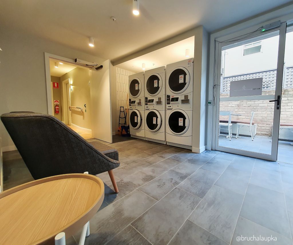 UKO's Paddington facilities include a shared laundry.