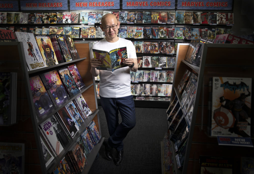 An avid comic fan, Sunito started his own architecture firm and in 1996, Crown Group was born. Photo: Gregg Porteous