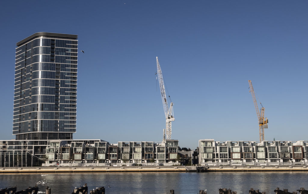 Apartments were close behind houses in carbon emissions, but townhouses performed the best. Photo: Leigh Henningham