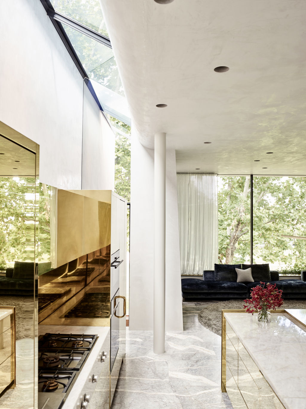 The kitchen at Armadale Residence by Rob Mills Architecture & Interiors. Photo: Mark Roper
