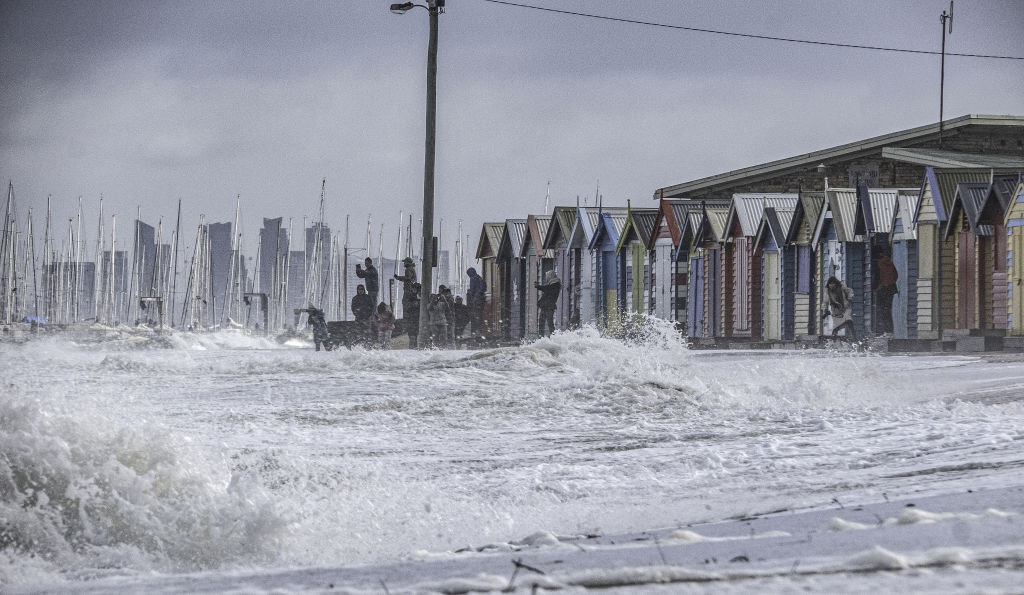 Rising seas raise questions over long-term beach box appeal; others say ...
