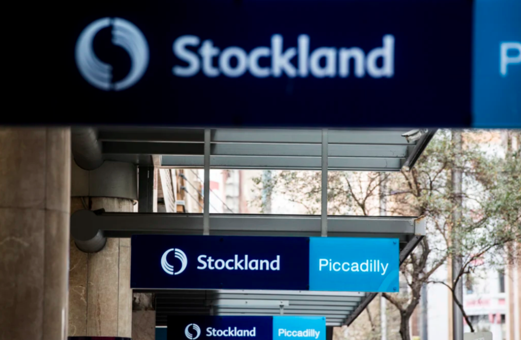 Stockland in at Piccadilly, out of the Glasshouse