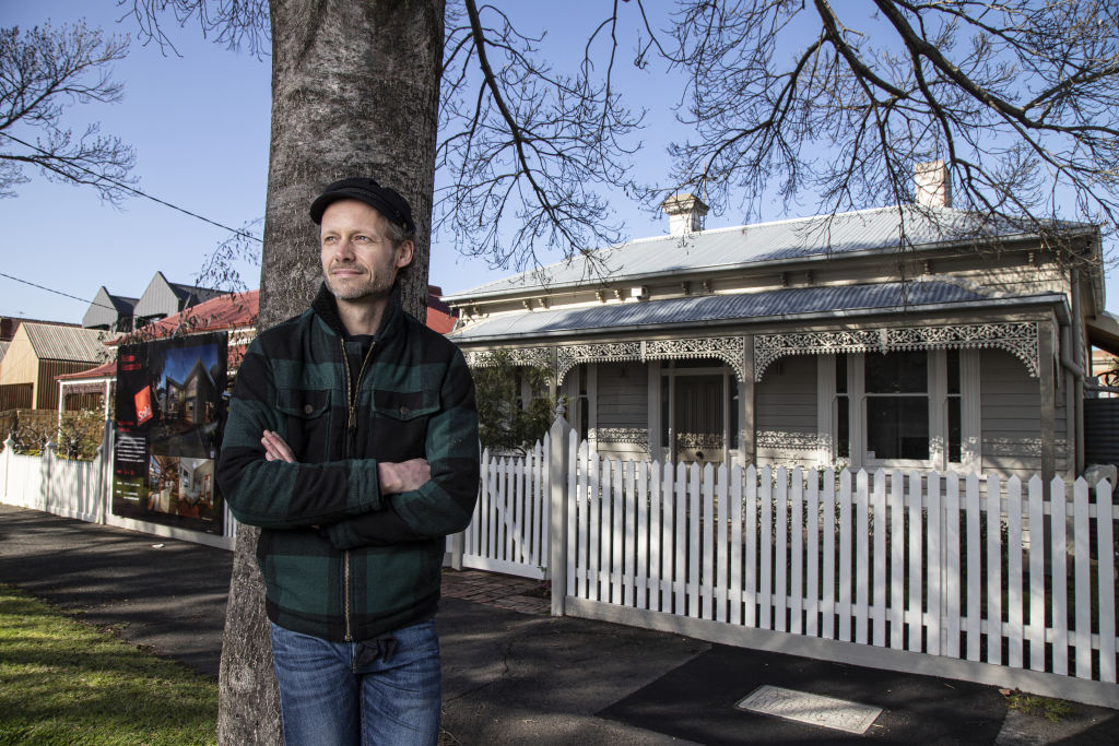 Mr Fitzgerald said he felt lucky to get such a good result at auction.  Photo: Leigh Henningham