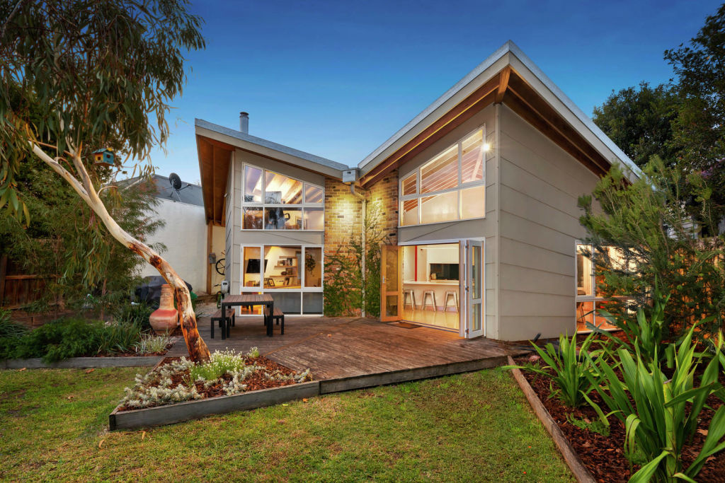 Their home attracted four bidders.  Photo: Nelson Alexander