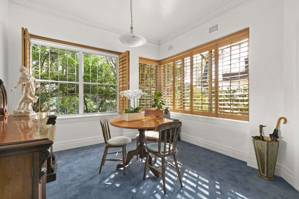 Carmen Duncan's two-bedroom spread in the art deco Cumberland building.