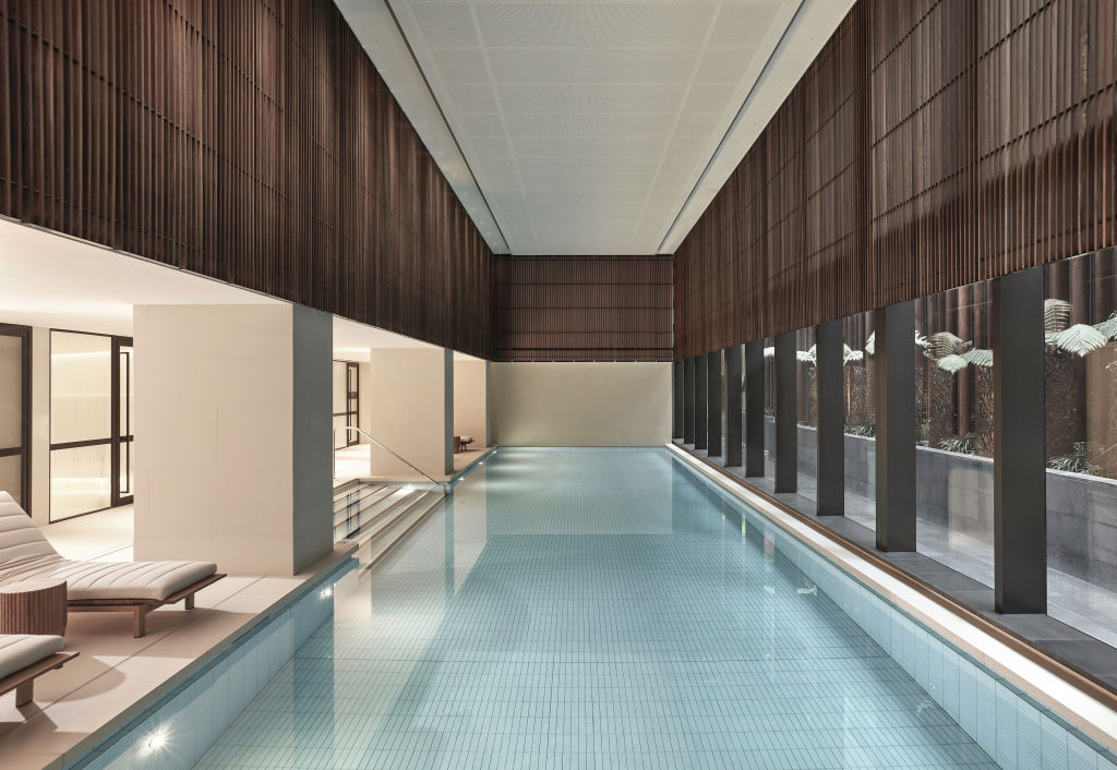 A pool will be among the hotel-style amenities. Photo: Supplied