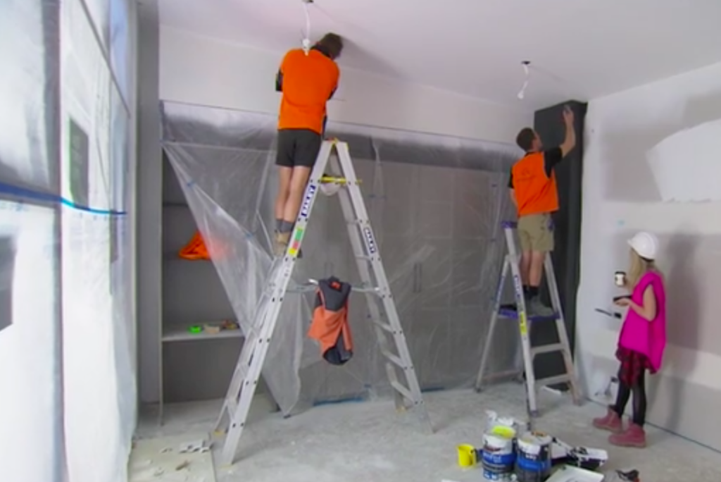 A home is typically renovated trade by trade, rather than room by room. Photo: Channel Nine