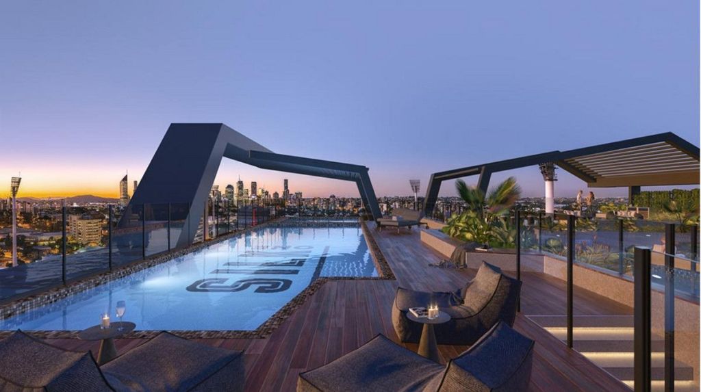 The Silk One development at 602/825 Stanley Street, Woolloongabba.  Photo: Place Estate Agents Kangaroo Point