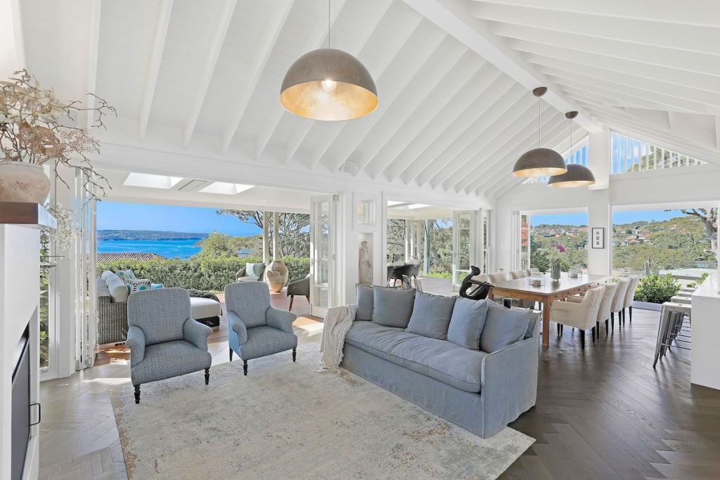 Sharron Flahive and Mark Dawson have put their Mosman home on the market. Photo: Supplied.