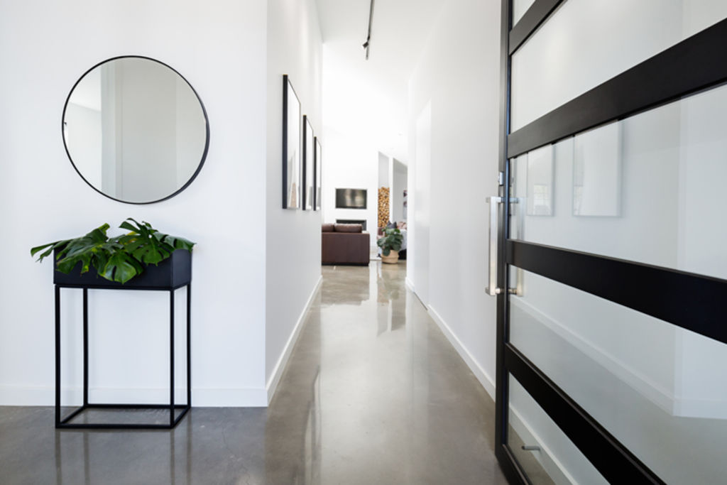 Create a strong focal point. Usually, this is the entryway. Photo: iStock