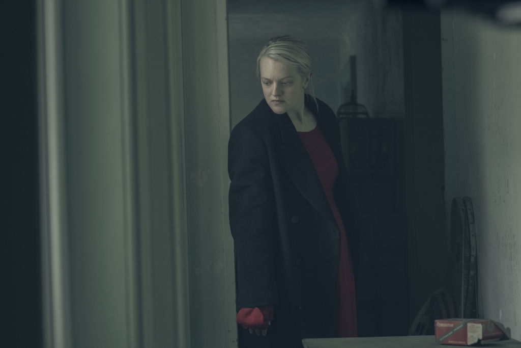 Elisabeth Moss in the Emmy-nominated episode 'Holly'.