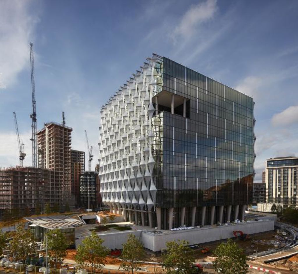 The new US embassy in Vauxhall.