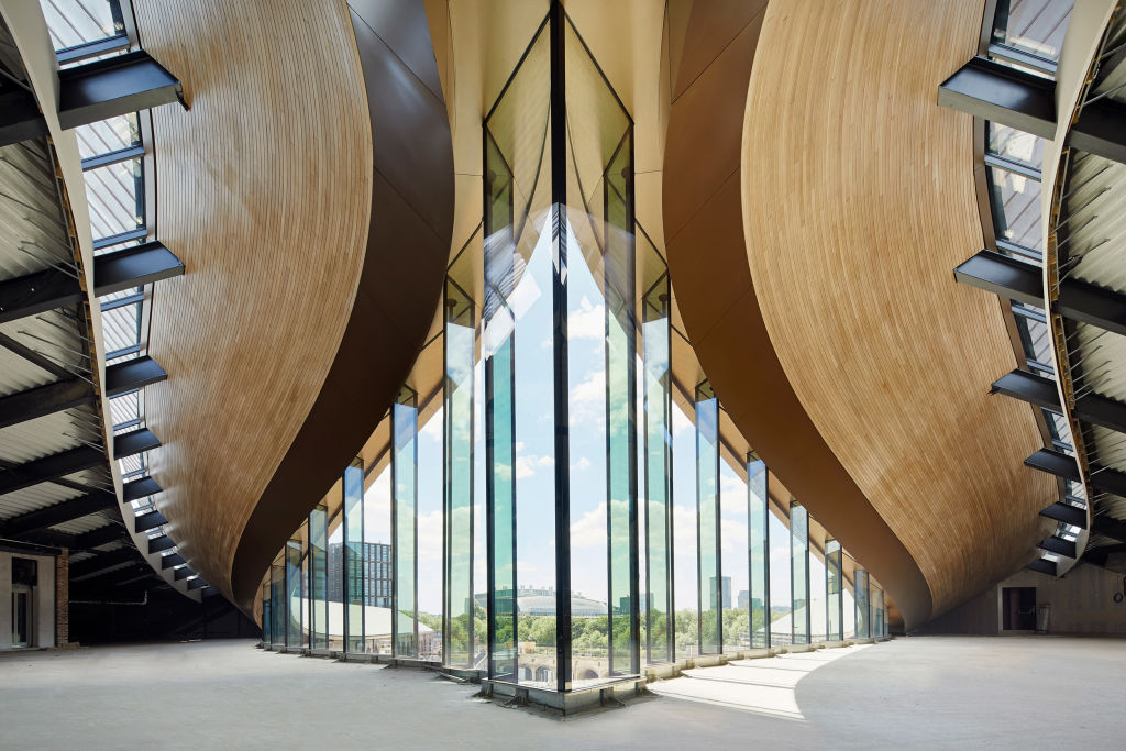 Coal Drops Yard, a shopping and dining precinct in Kings Cross, London. Photo: Hufton Crow