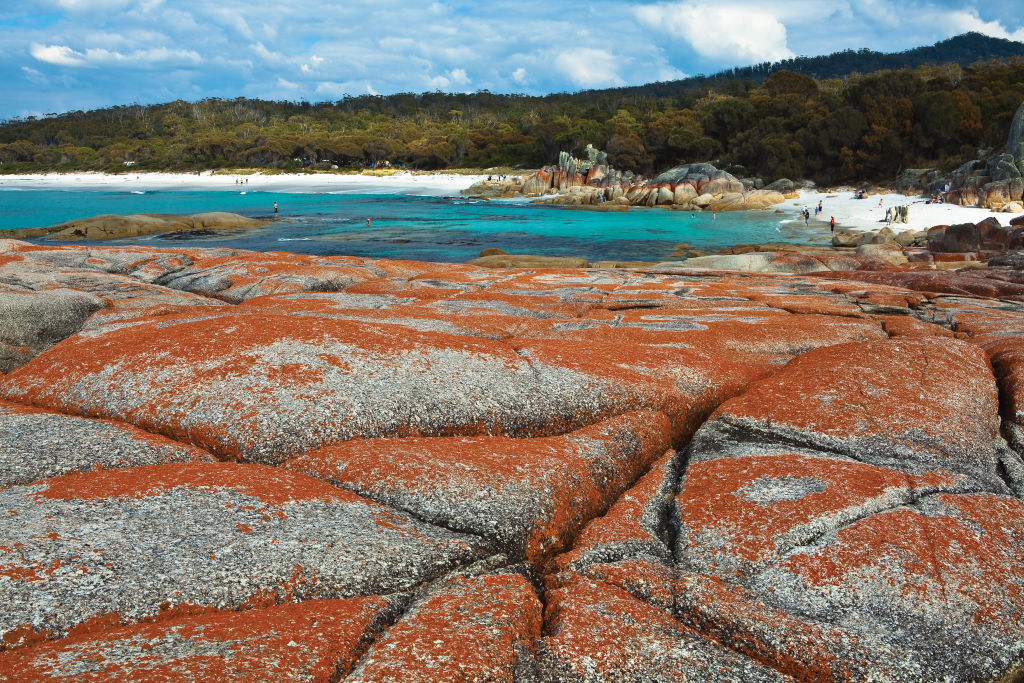 Binalong Bay on Tasmania's east coast. Photo: Tourism Tasmania