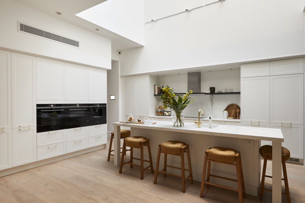 Deb and Andy's winning kitchen. Photo: Channel Nine