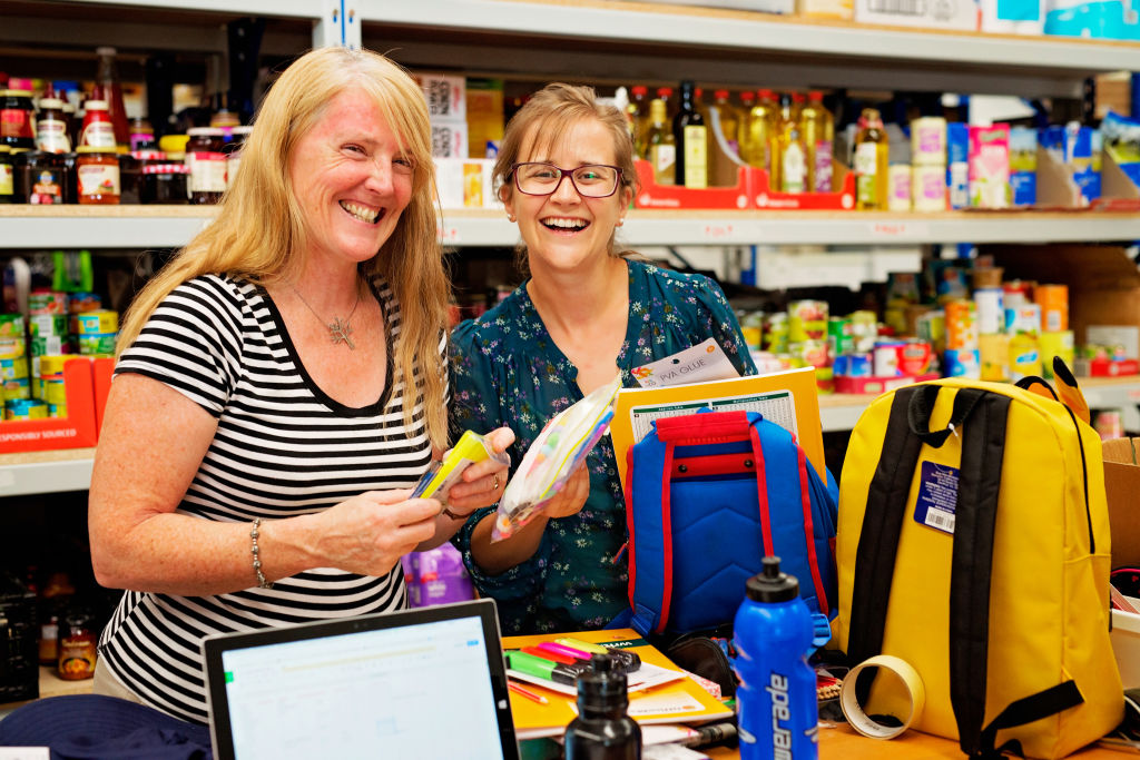 Volunteers at West Welcome Wagon are happy to take a range of household items. Photo: West Welcome Wagon