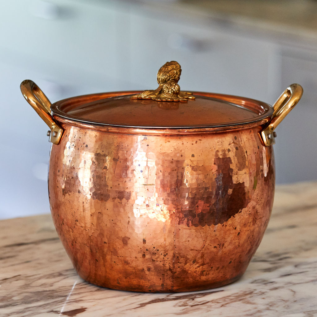 Ruffoni copper pot. Photo: Amelia Stanwix.