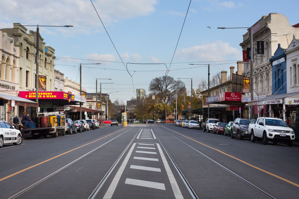 North Melbourne one-bedroom apartments with car parks are worth as much as $200,000 more than those without one. Photo: Eliana Schoulal