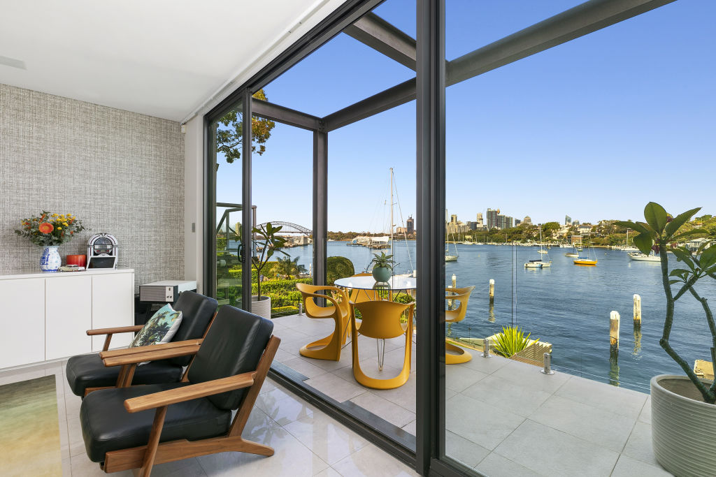 Julian and Cynthia Parisi have bought a waterfront house in Birchgrove for $6.3 million. Photo: Supplied