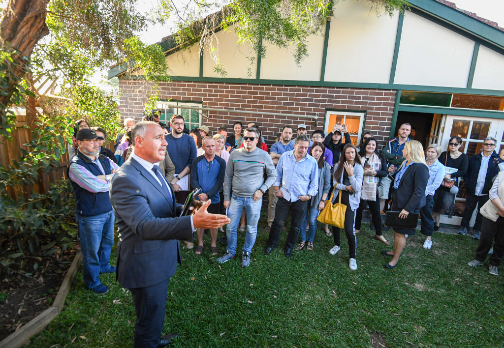 Sydney's median house price jumped almost $50,000 over the three months to September.  Photo: Peter Rae