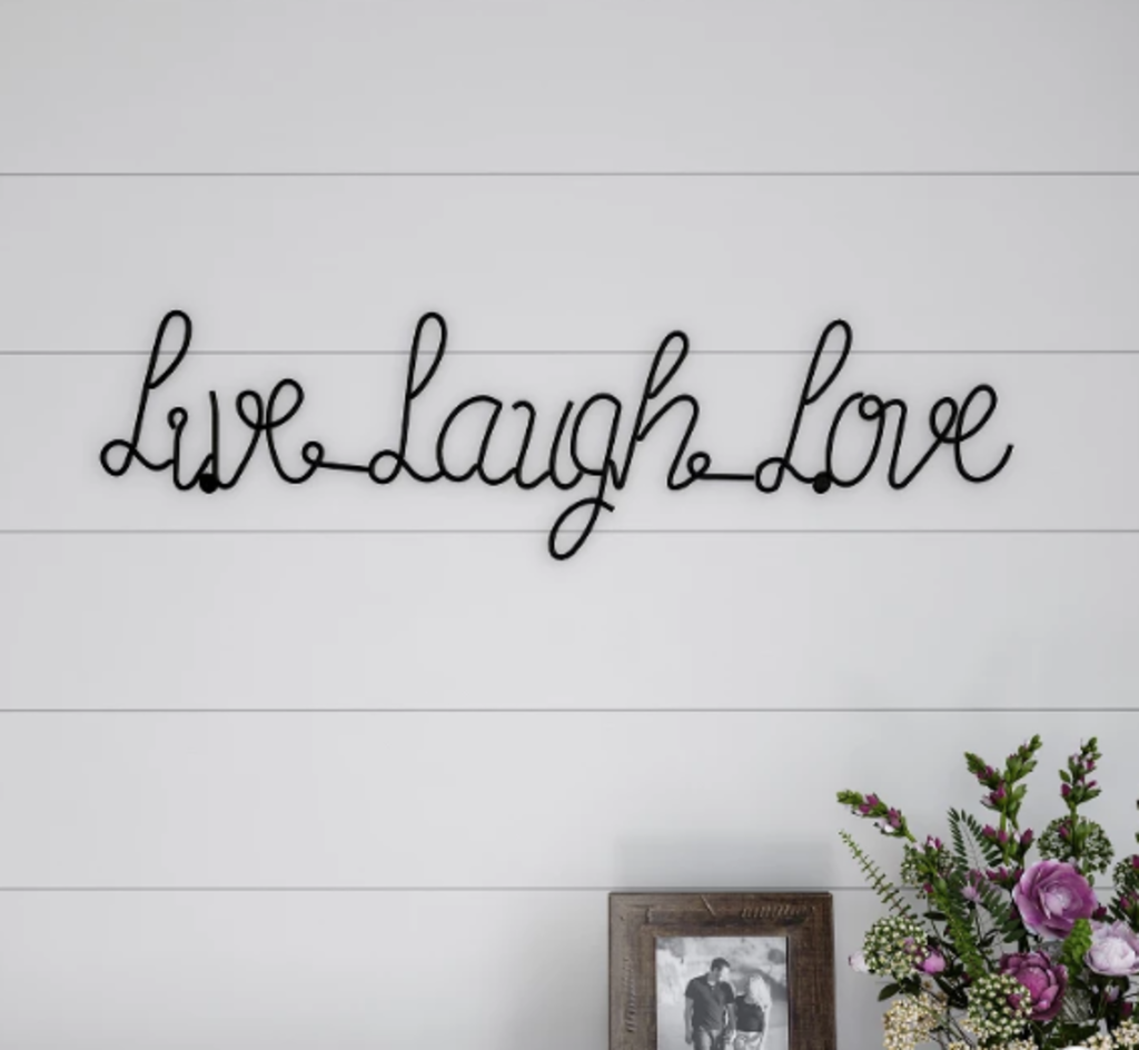 Live, Laugh, Love: Where this ubiquitous trend actually came from