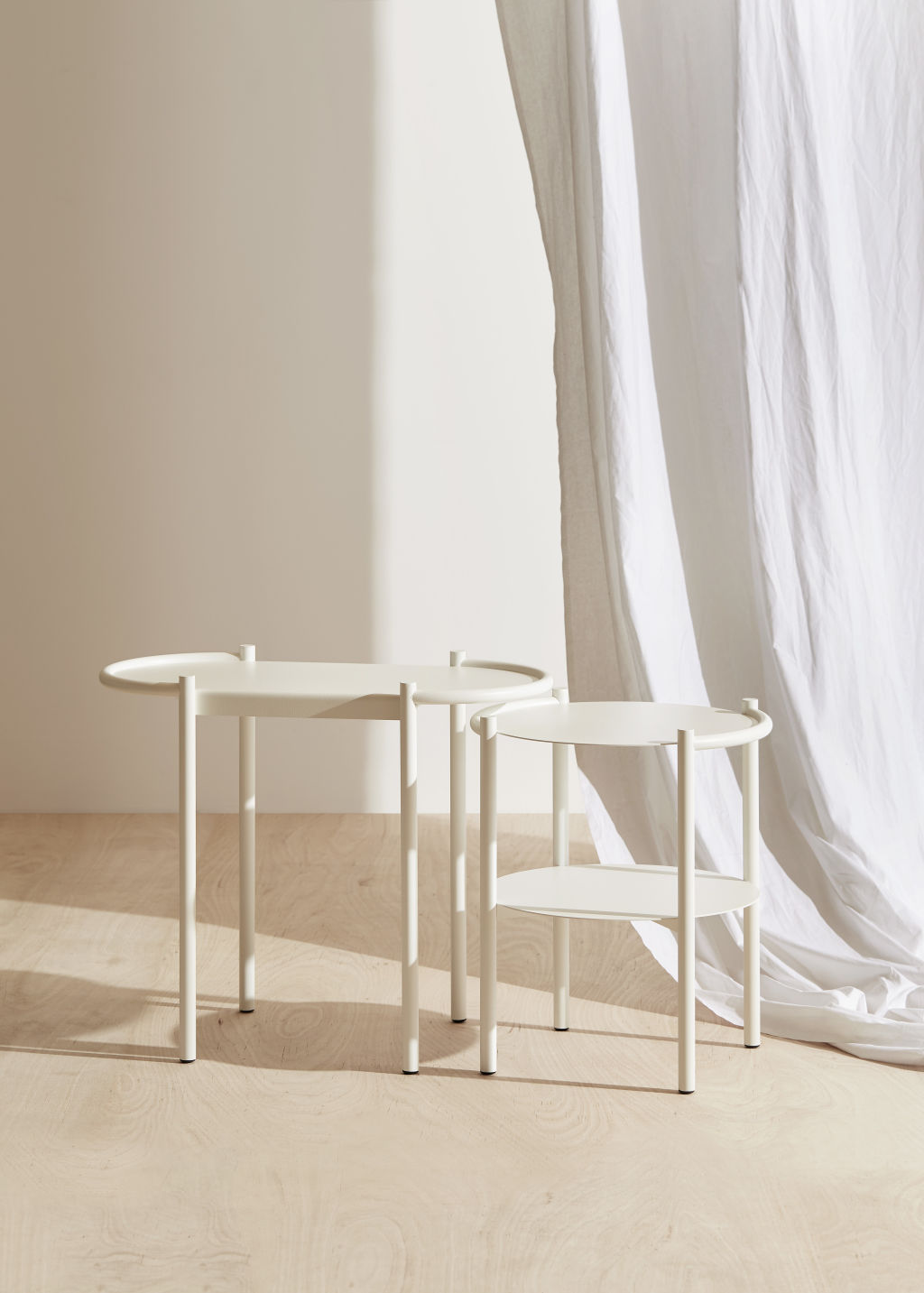 Fomu Oval Side Table by Fomu. Photo: Supplied