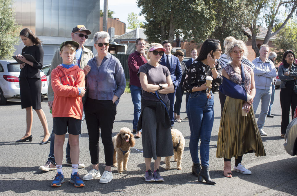 The home's solid construction was a drawcard.  Photo: Stephen McKenzie