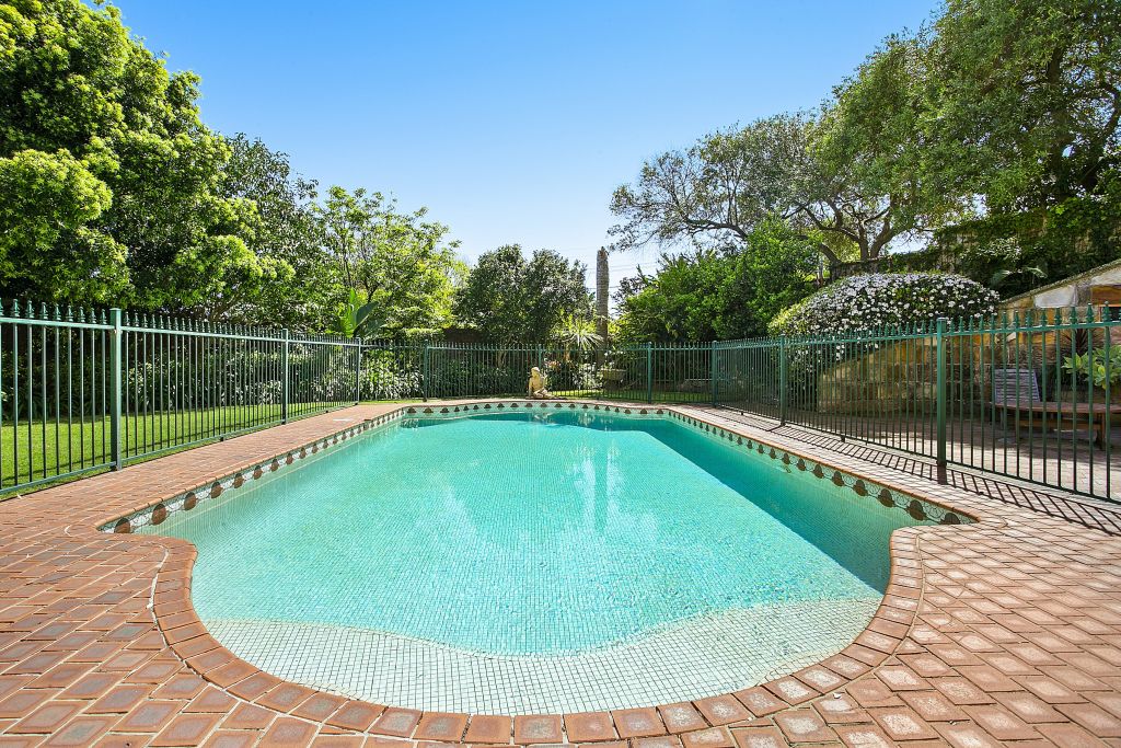 There are change rooms to accompany the heated swimming pool.