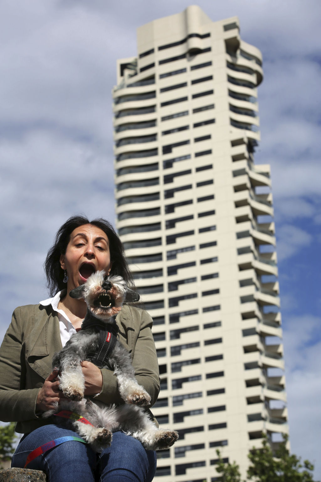 Jo Cooper is ecstatic after successfully challenging pet bans. Photo: James Alcock