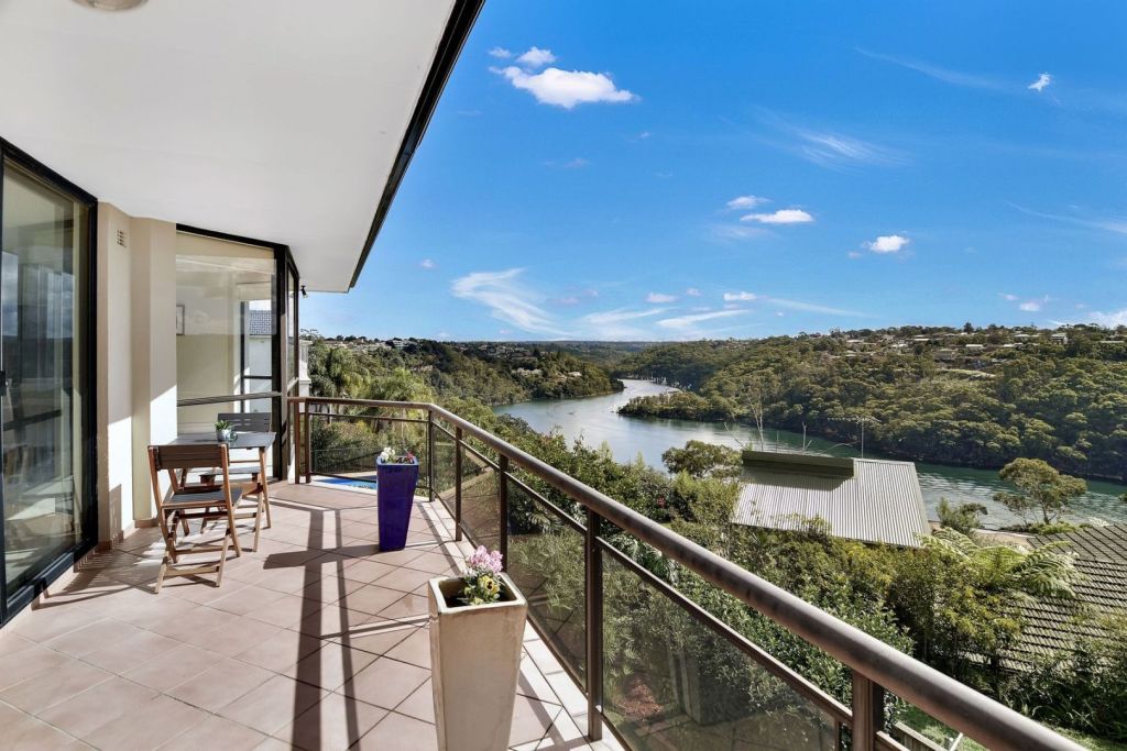 131 Neerim Road in Castle Cove has sweeping views across Middle Harbour, Davidson Park and Garigal National Park. Photo: Supplied