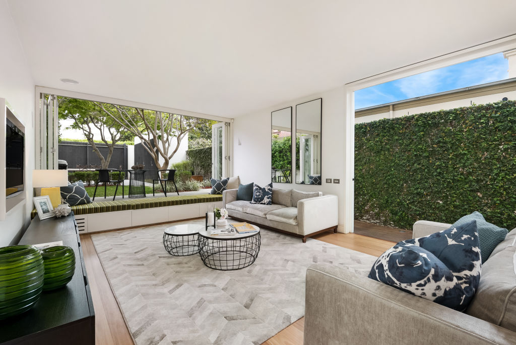 The Louise Bell-designed Woollahra home of Matthew Hunter sold for about $3.5 million. Photo: Supplied