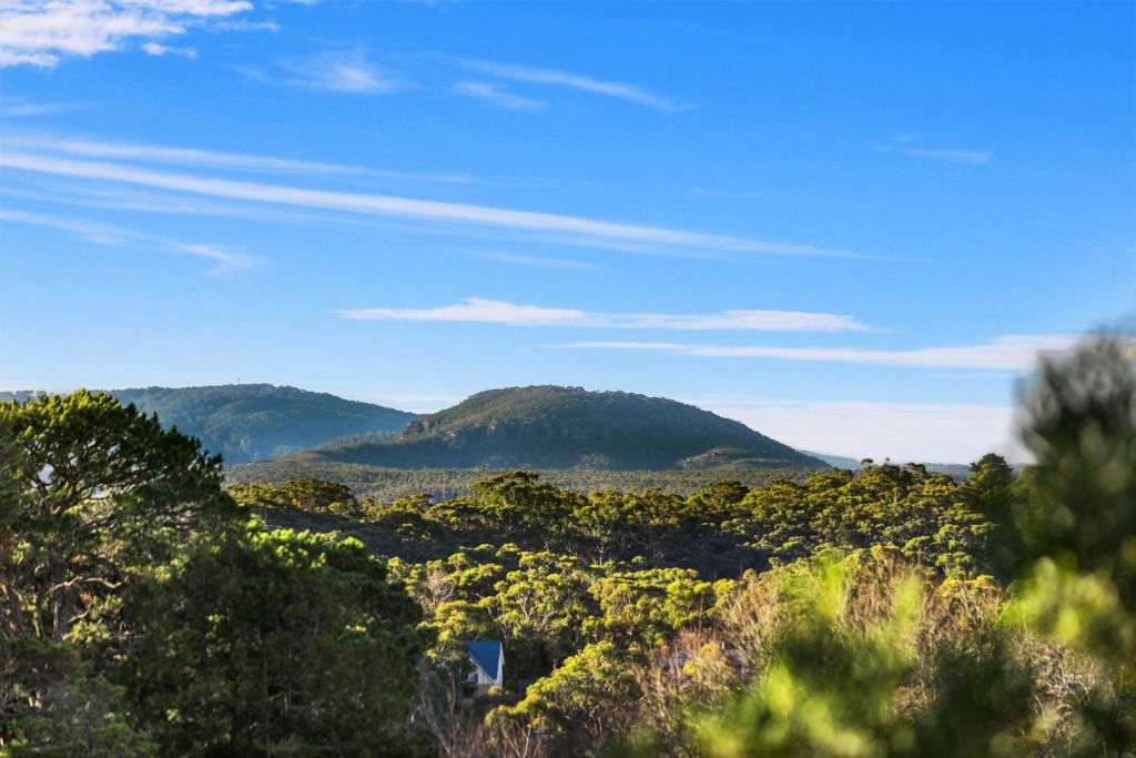 The view from 132 Great Western Highway, Wentworth Falls NSW. Photo: Supplied