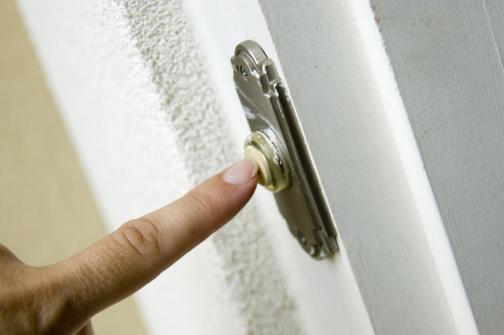 Over the time we lived there, the doorbell continued to ring on and off. Photo: iStock