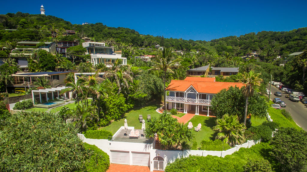 Gilchrist's Wategos House, which set an $18.85 million high for Byron Bay when he bought it earlier this year. Photo: Supplied